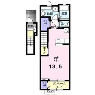 ファースト サンライズII【2階】の間取り