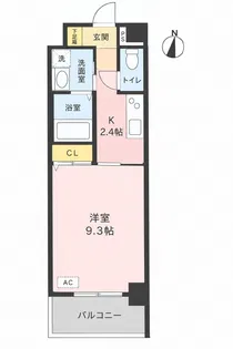 トレステーラ住吉【6階】の間取り