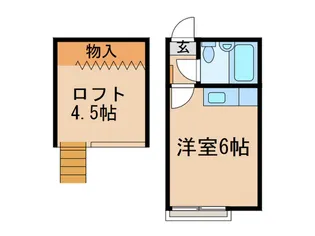 6ホワイトハイツ石神井公園【2階】の間取り