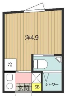 アスパイア新宿【3階】の間取り