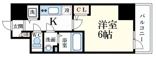 エスリード神戸三宮【15階】の間取り