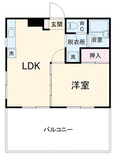 ポートヴィラ本牧I【4階】の間取り
