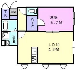ELDORADO(エルドラド)VI【1階】の間取り