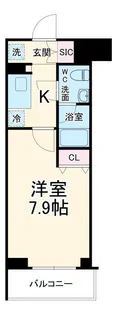 AZEST浦安【3階】の間取り