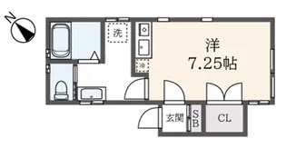 マイネ・ツィマー【2階】の間取り