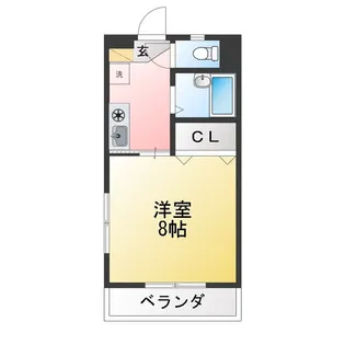 ロデオドライブ【3階】の間取り