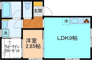 Asliv【1階】の間取り