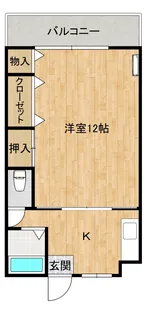 松成ハイツ【3階】の間取り