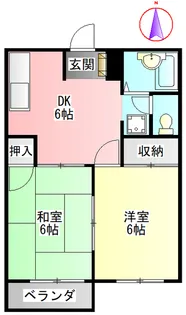 ハイツ169【1階】の間取り
