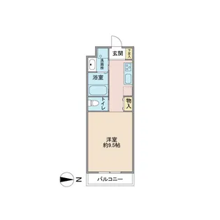 エル・ミオーレ【4階】の間取り