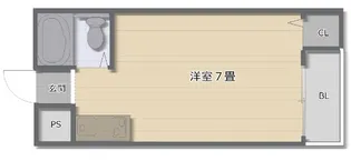 えび寿マンション【2階】の間取り