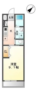 ブルーム【2階】の間取り