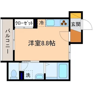 St.Lavie金沢(セント・ラヴィ・金沢)【3階】の間取り