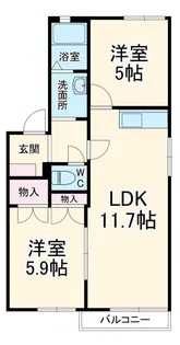 164A【2階】の間取り