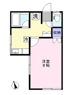 リベルタ【1階】の間取り