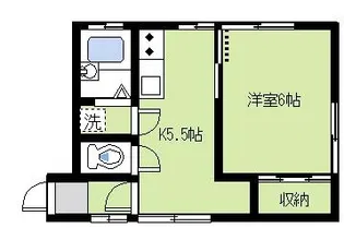 あすなろハイム【2階】の間取り