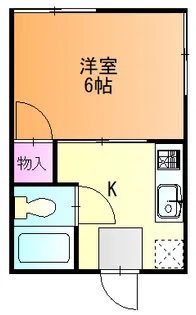 カズハイツ【1階】の間取り