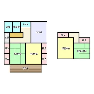 熊本県熊本市東区桜木4【一戸建】の間取り
