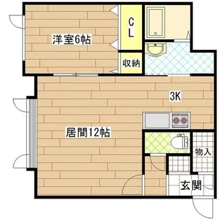 ショコラ【1階】の間取り