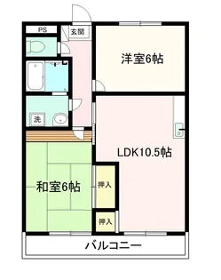 永代マンション【2階】の間取り