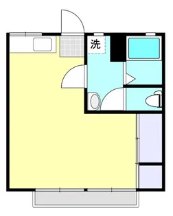 パナハイツ小針 B【1階】の間取り