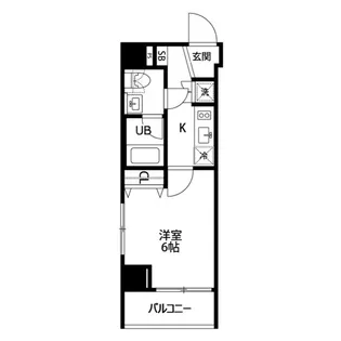 ルクレ高野台レジデンス【9階】の間取り