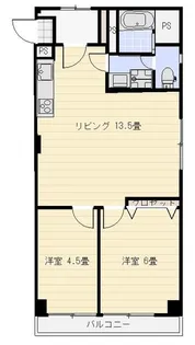 西船橋住宅【11階】の間取り