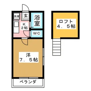 ハイツ・ピアIII【1階】の間取り