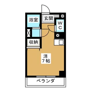 プレジール元八事【3階】の間取り