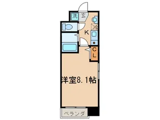 Shine蛸薬師【3階】の間取り