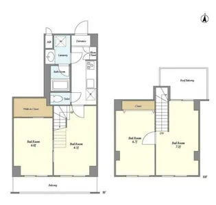 東京都中野区弥生町5【マンション】の間取り