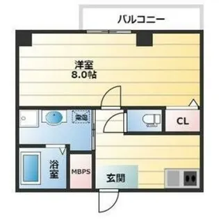 エヌエムスワサントオンズノース【3階】の間取り