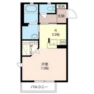 ワカマツハイツ【2階】の間取り