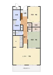 小松日の出ビル【3階】の間取り