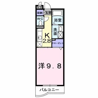 大阪府寝屋川市寝屋2【マンション】の間取り