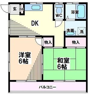 東京都国分寺市日吉町4【アパート】の間取り