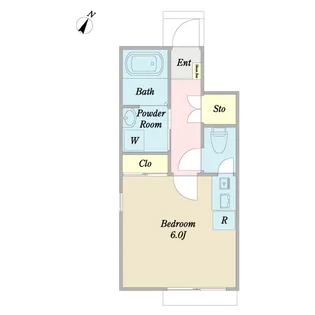 ベレガンス新鎌ヶ谷II【1階】の間取り