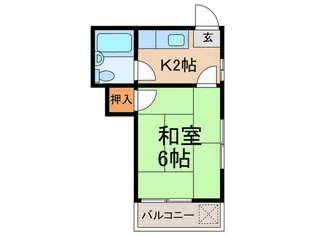 KSハイツ【2階】の間取り