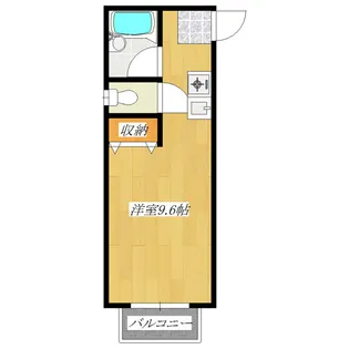 司ハイツ【1階】の間取り