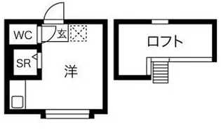 バードウィング高田馬場【2階】の間取り
