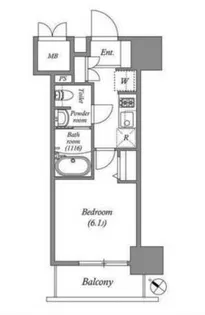 オーパスホームズ南行徳【7階】の間取り