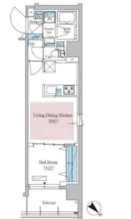 東京都中央区日本橋横山町【マンション】の間取り