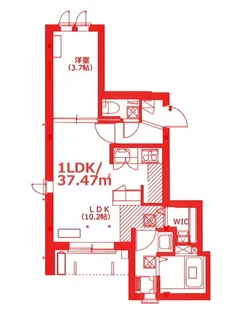 Prima SK 武蔵小杉 参番館【1階】の間取り