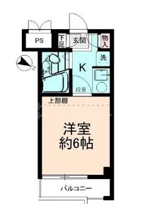 アムス小岩WEST【3階】の間取り