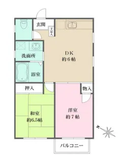 藤マンション【2階】の間取り