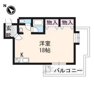 メゾン寿【4階】の間取り