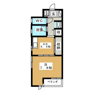 リンデンハイム【3階】の間取り