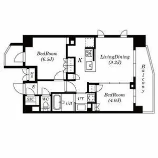 プラチナレジデンス【12階】の間取り