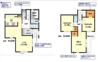 奈良県御所市鴨口町【一戸建】の間取り