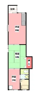 大阪府守口市八雲北町3【一戸建】の間取り
